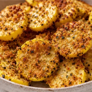 Crispy Air Fryer Squash Side - Air fryer squash: master perfectly crispy summer squash in minutes. A delicious and easy side dish, perfect for any meal.