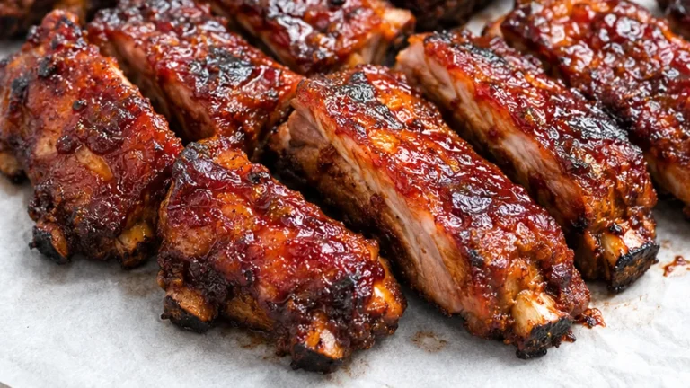 Crispy Air Fryer BBQ Ribs