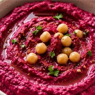 Vibrant Beet Hummus: Easy & Delicious Dip - Beet hummus: master this vibrant and healthy dip with roasted beets. Easy to make, packed with flavor, and ideal for