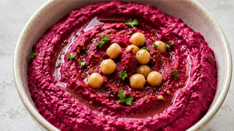 Vibrant Beet Hummus: Easy & Delicious Dip