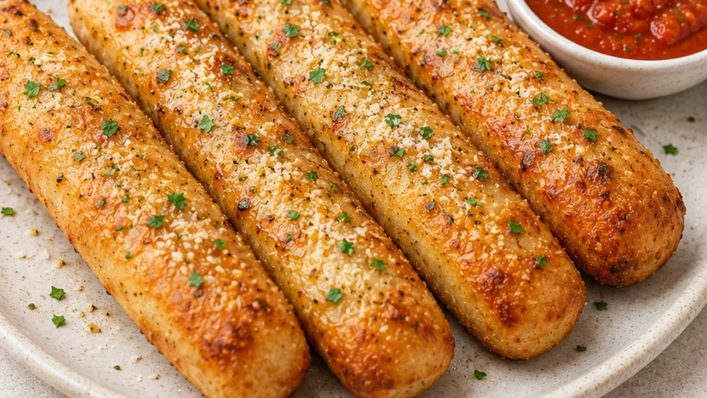Crispy Air Fryer Breadsticks - Air fryer breadsticks: Make the best crispy, golden breadsticks in just 10 minutes. Easy recipe, perfect for snacks or sides. Try