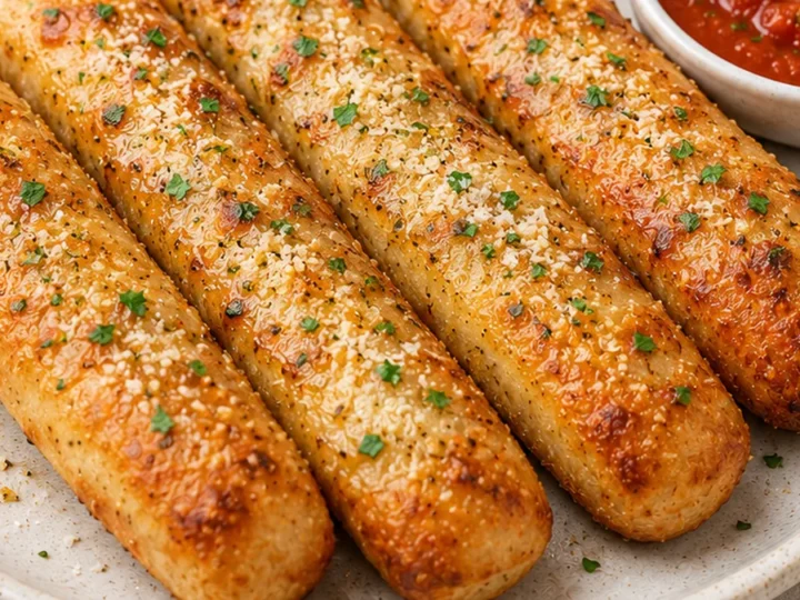 Crispy Air Fryer Breadsticks
