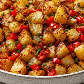 Crispy Air Fryer Breakfast Potatoes - Breakfast potatoes: master perfectly crispy air fryer breakfast potatoes in just 25 minutes. A quick and easy side dish fo