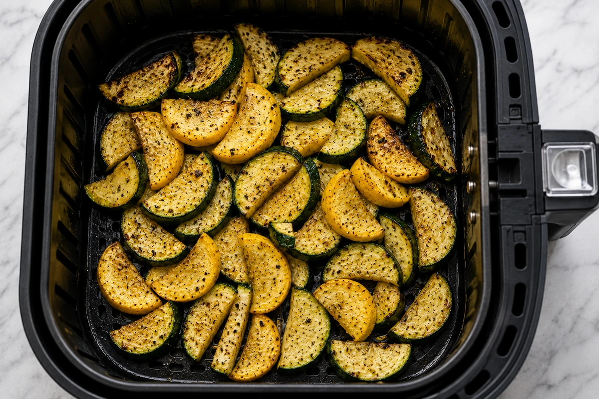 Cooking zucchini in air fryer — Cooking Zucchini and Yellow Squash Together