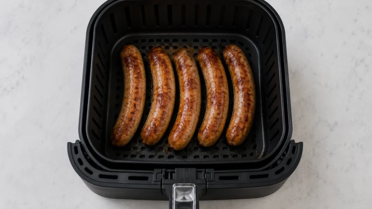 Cooking Bratwurst in an Air Fryer: Times, Temps, and Juicy Results Every Time