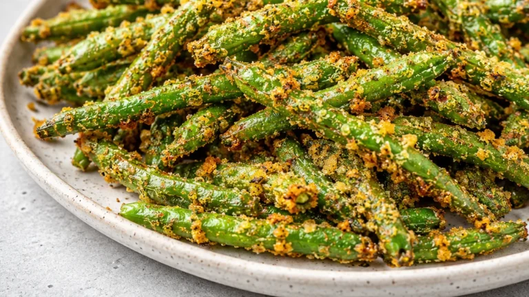 Crispy Air Fryer Green Beans Snack