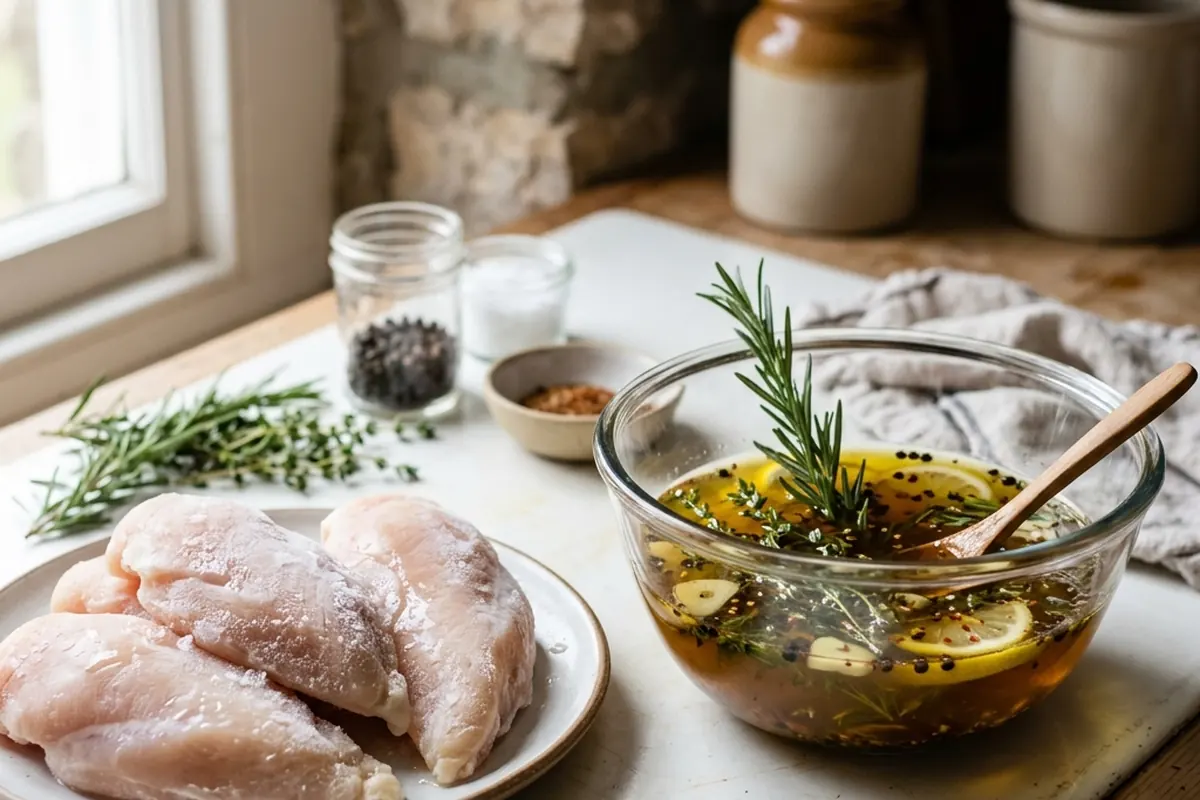 frozen chicken breast air fryer step by step