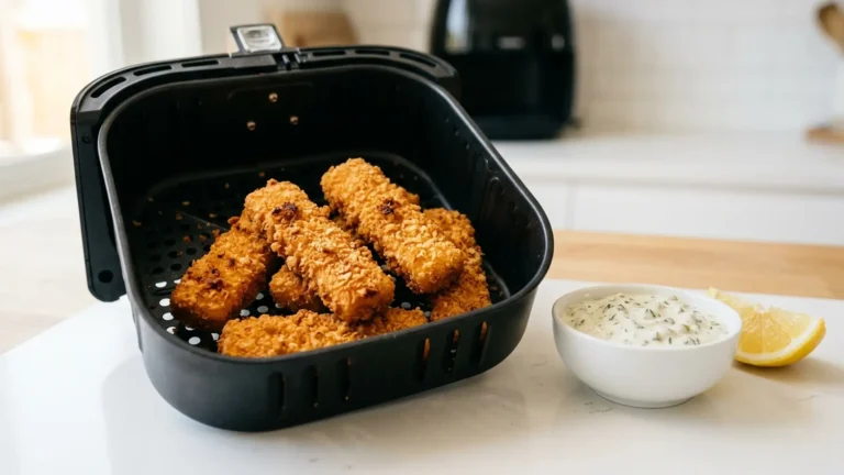 Frozen Fish Sticks in the Air Fryer