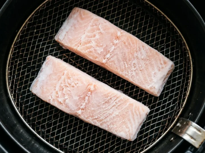 Frozen Salmon In Air Fryer