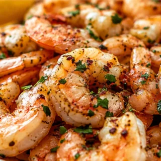 Juicy Air Fryer Garlic Shrimp