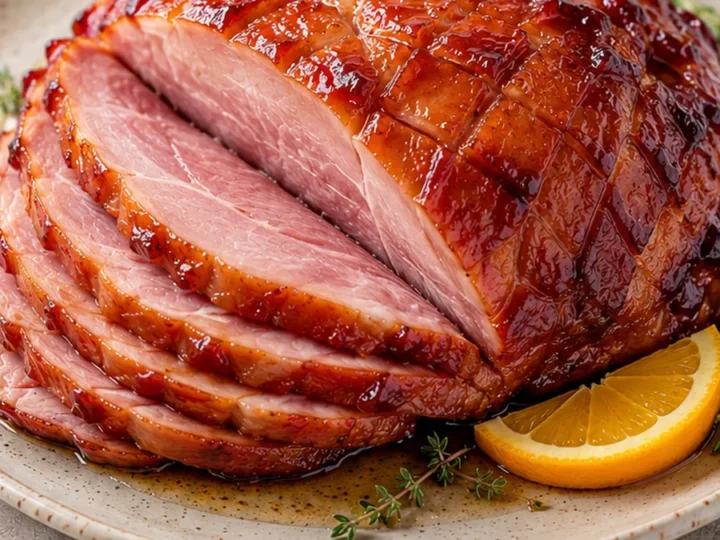 Honey Glazed Ham in the Air Fryer