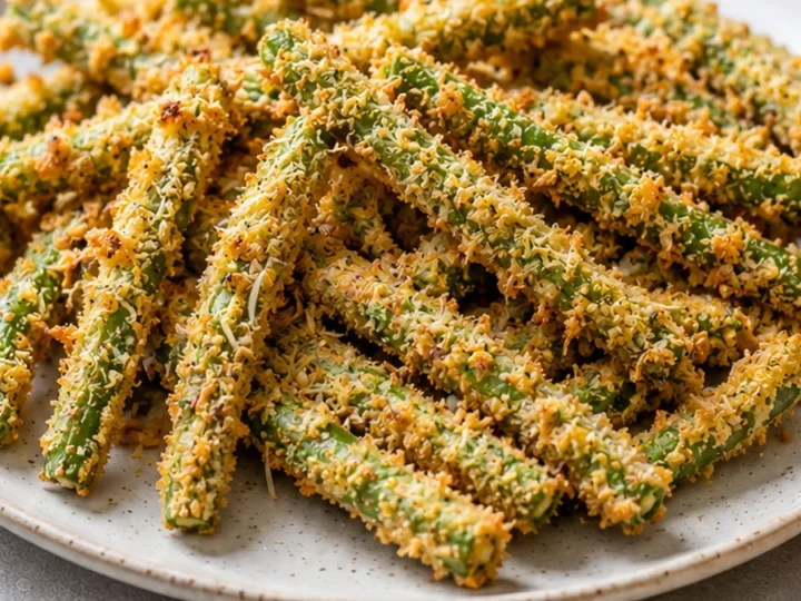 Crispy Air Fryer Green Bean Fries