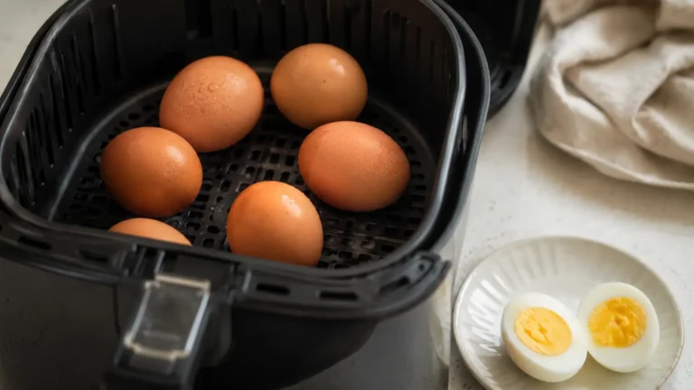 Hard Boiled Eggs in Air Fryer: Times, Temps, and Easy Peeling