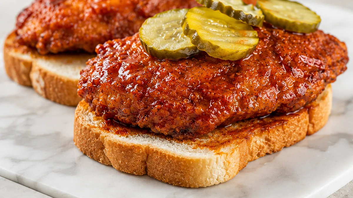 Spicy Nashville Hot Chicken Hack! So Easy! Hot chicken: Make this ultimate air fryer recipe in 15 minutes. Crispy, spicy, and incredibly delicious - perfect for
