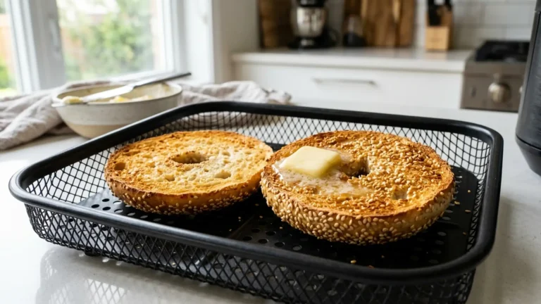 How to Toast a Bagel in an Air Fryer