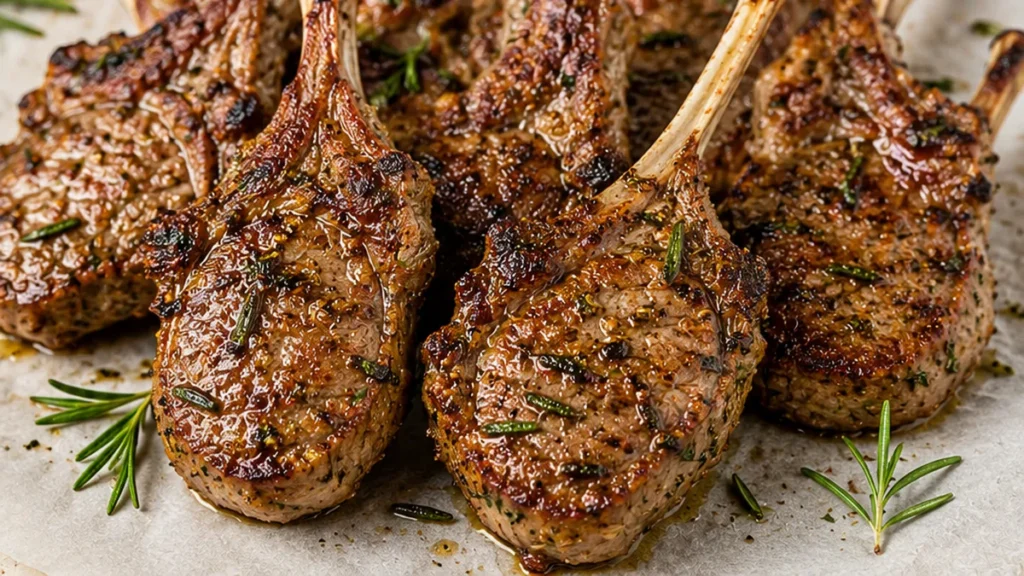 Air Fryer Lamb Chops: CRISPY & Juicy! Lamb chops: Make these crispy, juicy air fryer lamb chops in under 20 minutes. Infused with rosemary and garlic for a perf