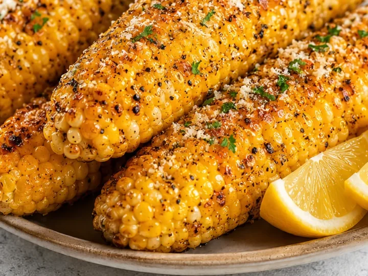 Air Fryer Lemon Pepper Corn