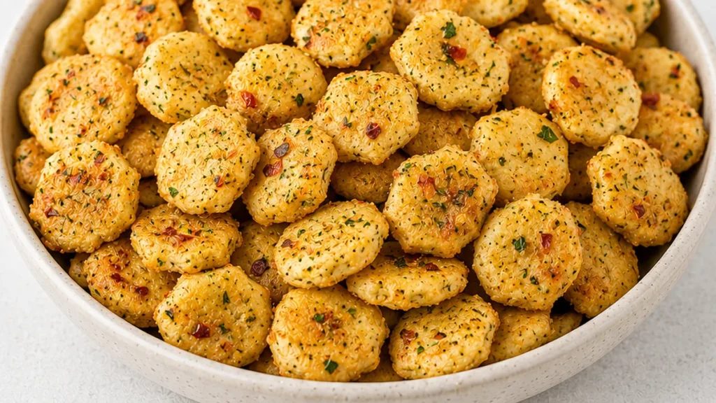 Crispy Air Fryer Oyster Crackers Snack - Oyster crackers: Make these incredibly addictive, crispy, and flavorful seasoned oyster crackers in your air fryer. Eas
