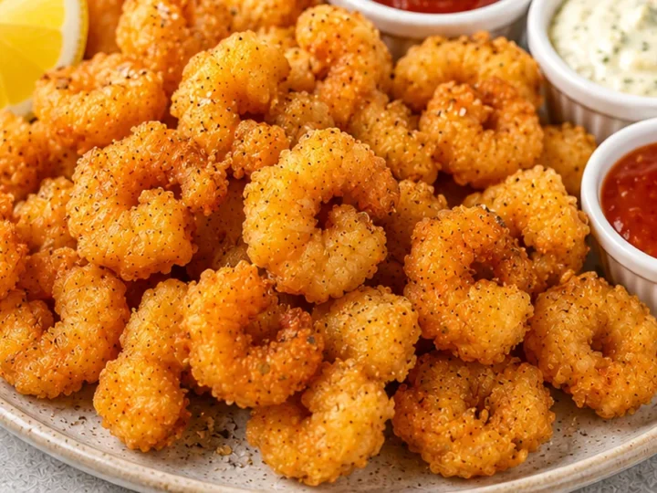 Crispy Air Fryer Popcorn Shrimp