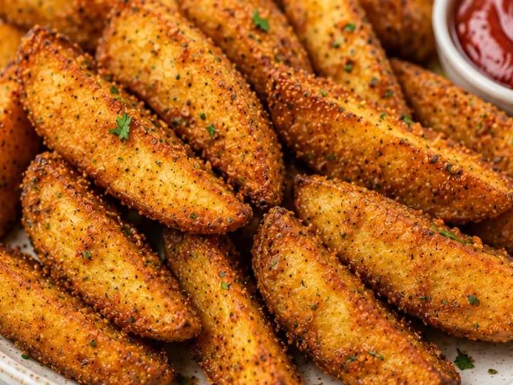 Crispy Potato Wedges: The ULTIMATE Air Fryer Hack!
