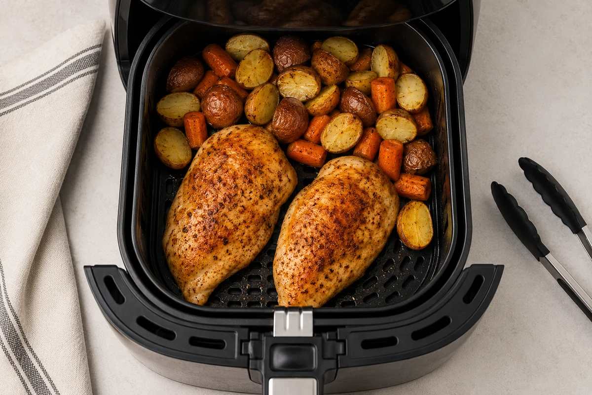 When to Skip Foil Put aluminum foil in an air fryer — When to Skip Foil