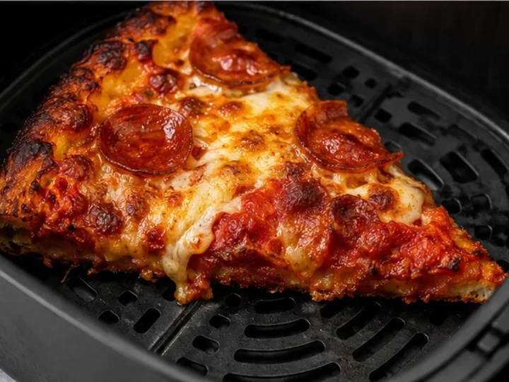 Crispy Leftover Pizza Air Fryer Hack!