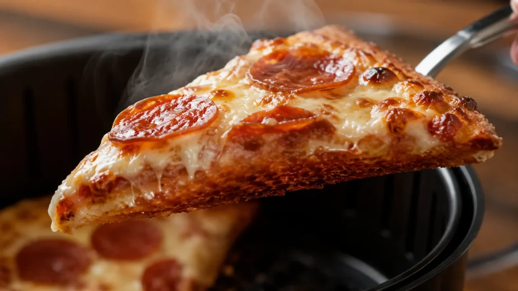 Reheating Pizza in Air Fryer: Crispy Crust Without the Sog