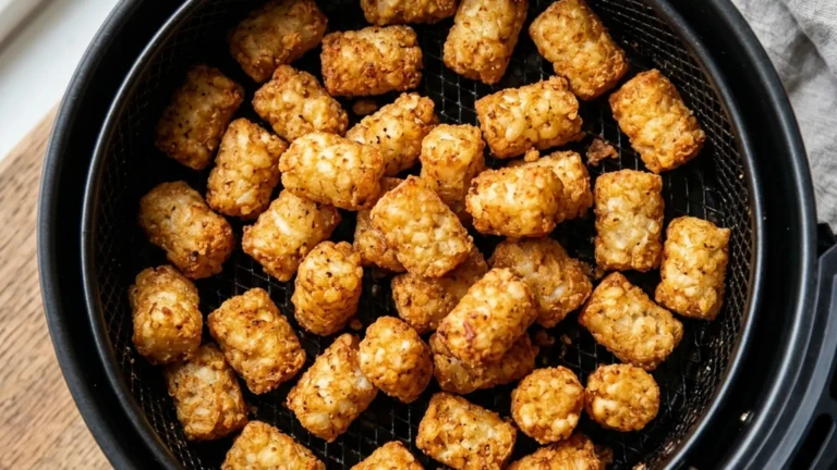 Reheating Tater Tots in Air Fryer: Crispy Again, Not Soggy