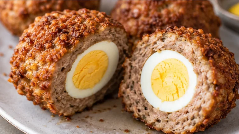 Low-Carb Scotch Eggs – Air Fryer Magic!