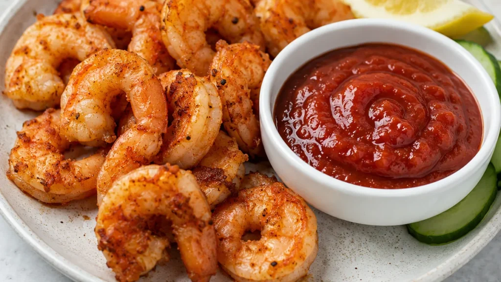 Crispy Air Fryer Shrimp Cocktail - Shrimp cocktail: Make the easiest, crispiest shrimp cocktail with this simple air fryer recipe in under 20 minutes. Perfect a