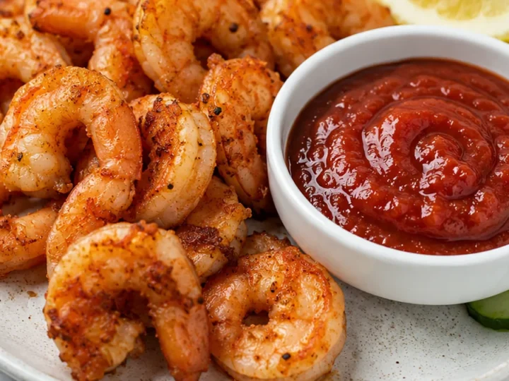 Crispy Air Fryer Shrimp Cocktail