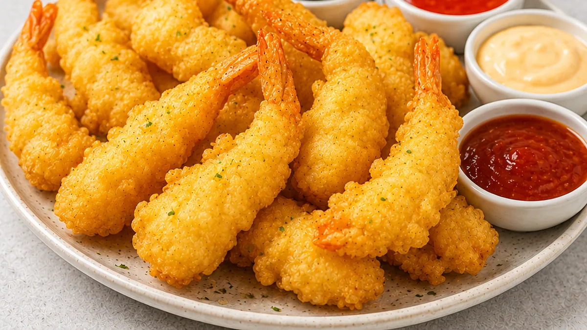 Air Fryer Shrimp Tempura: Crispy Perfection! Shrimp tempura: Make this incredibly crispy air fryer recipe in minutes. Frozen to golden perfection, it's the easi