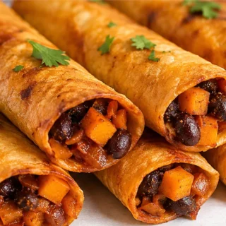 Crispy Sweet Potato Taquitos: Air Fryer Magic! Sweet potato taquitos: master these crispy, flavorful taquitos in your air fryer or oven. A fantastic plant-based