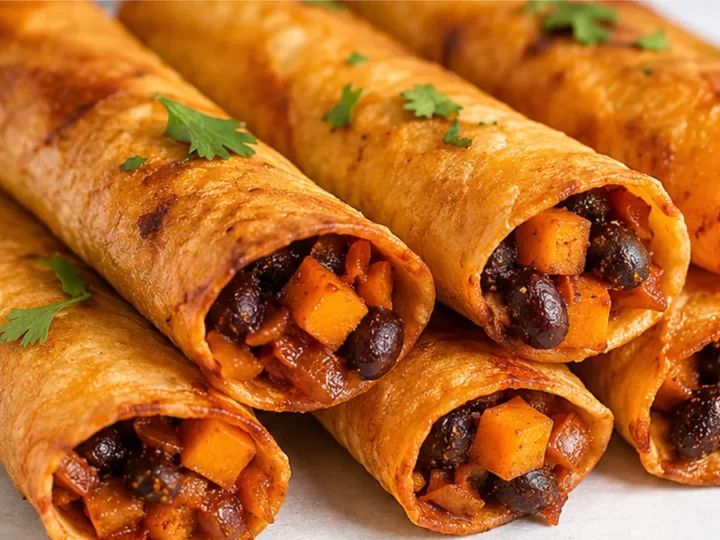 Crispy Sweet Potato Taquitos: Air Fryer Magic!