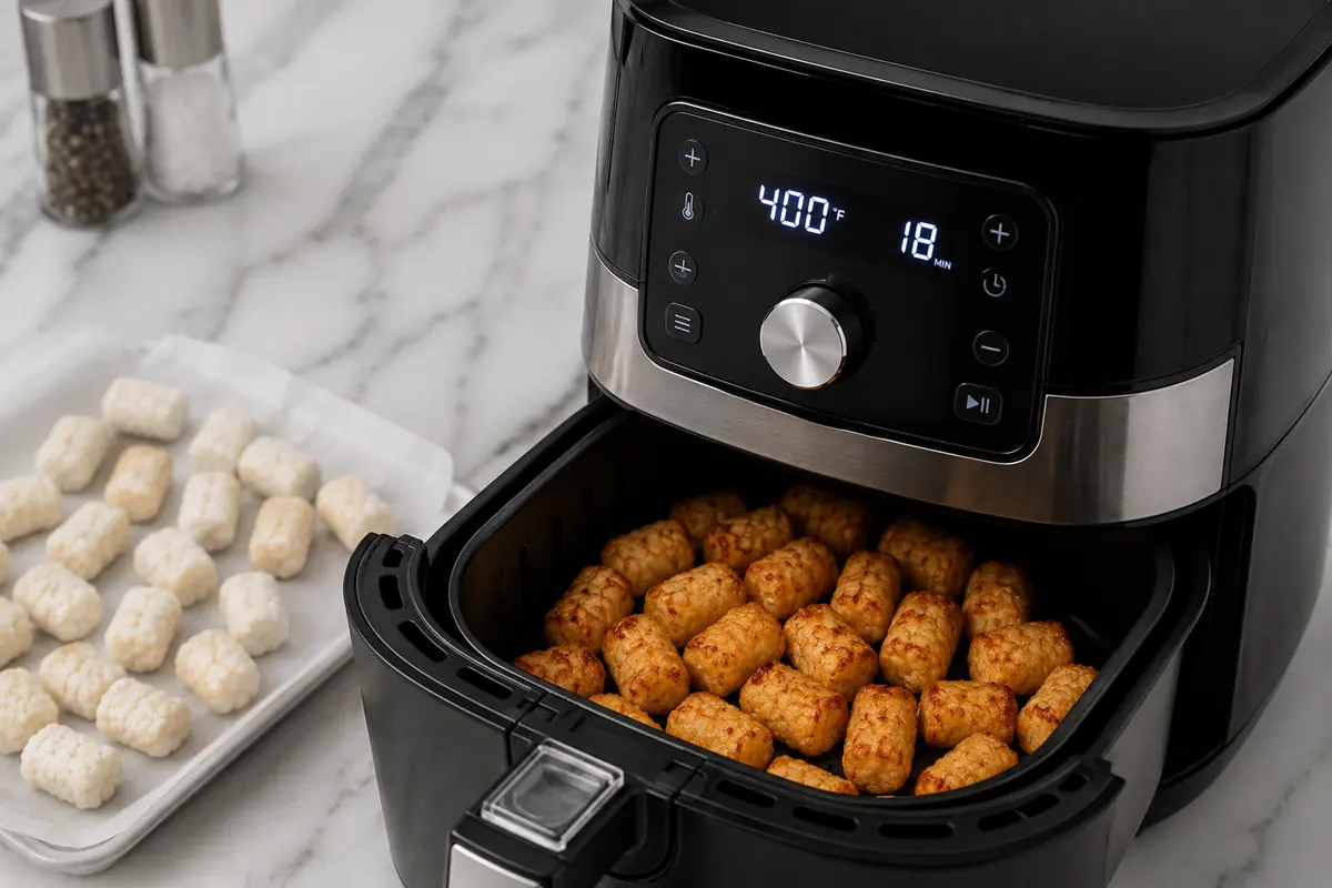 To air fryer tater tots — Air Fryer Settings That Matter for Tots