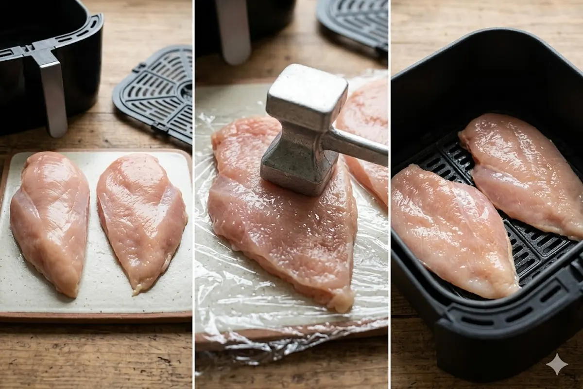 Why thickness beats weight every time To cook chicken breast in air fryer — Why thickness beats weight every time