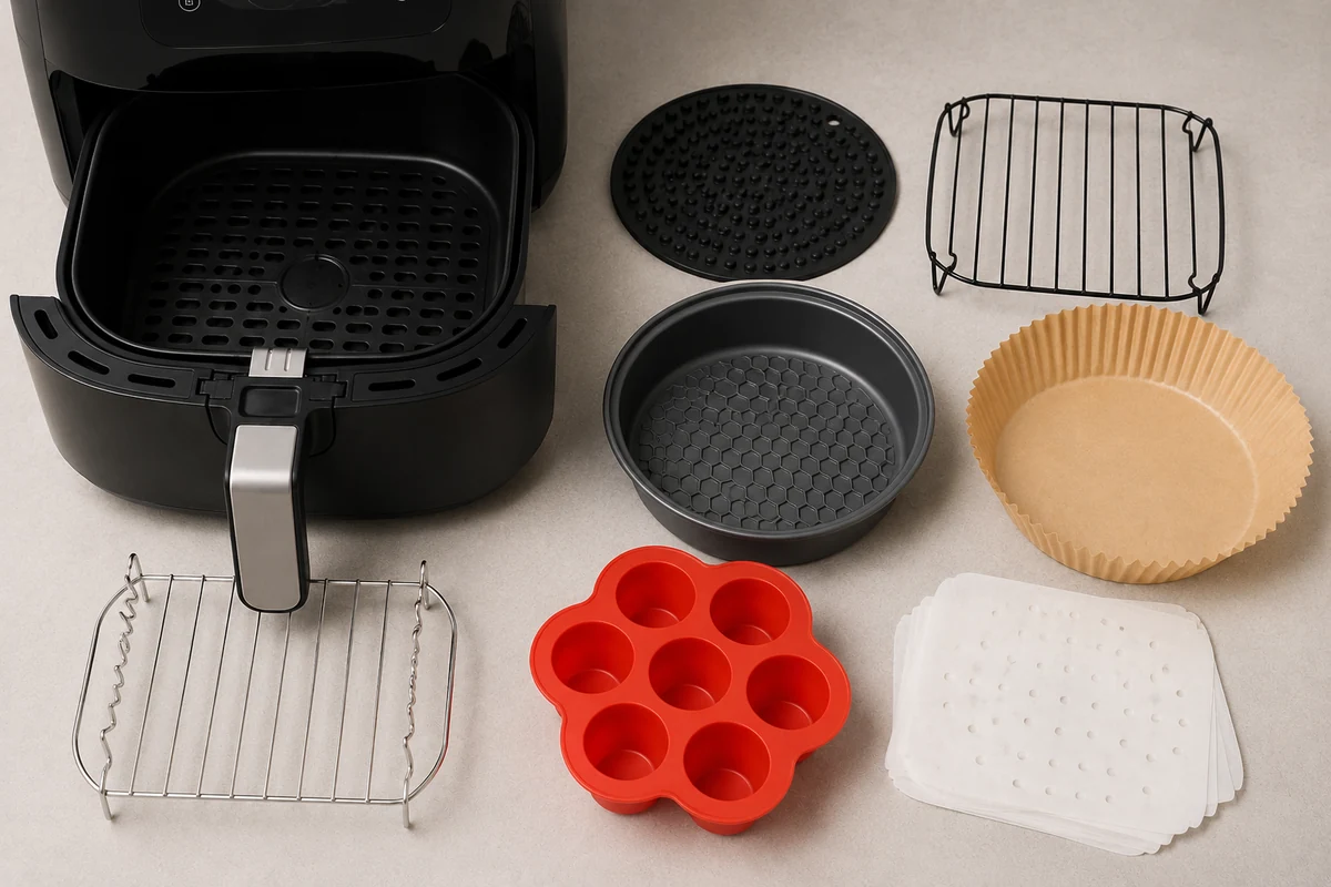Using air fryer — Accessories and Liners: What You Actually Need