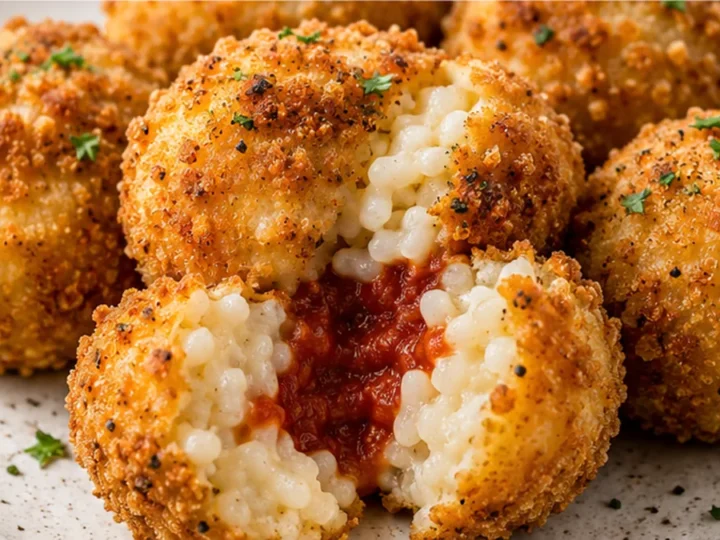 Crispy Vegan Arancini: Air Fryer Magic!