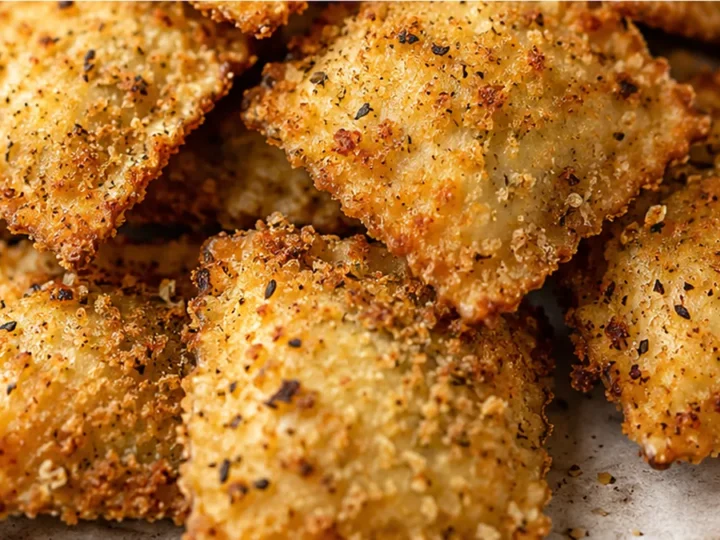 Crispy Air Fryer Vegan Ravioli