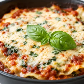 Air Fryer Vegan Lasagna for ONE! So Creamy & Delicious! Vegan lasagna: enjoy this incredible air fryer recipe for a single-serving meal. Layers of flavor, perfe