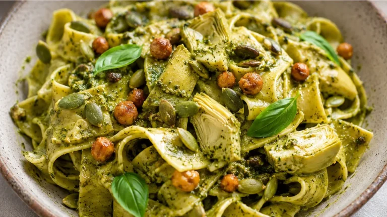Creamy Vegan Pesto Pasta: Your Weeknight Dinner Hero!