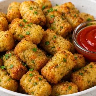 Crispy Veggie Tots Amazing Air Fryer Hack! Veggie tots: Make the ultimate crispy veggie tots in your air fryer in just 10 minutes. Air fry perfection, easy and