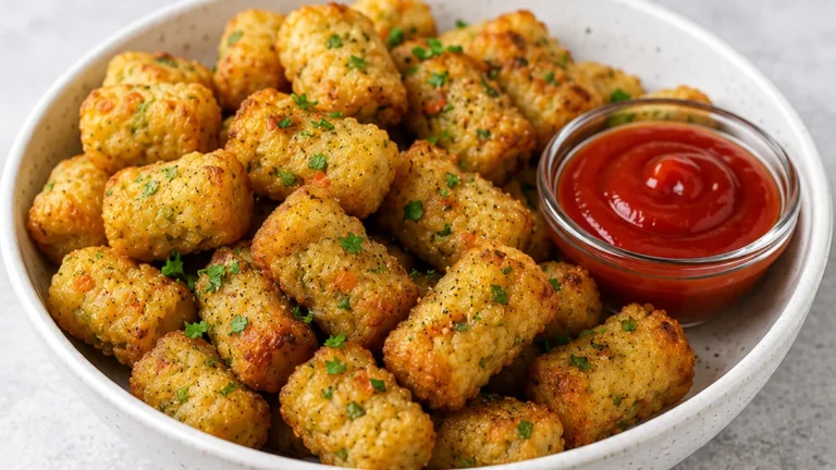 Crispy Veggie Tots  Amazing Air Fryer Hack!