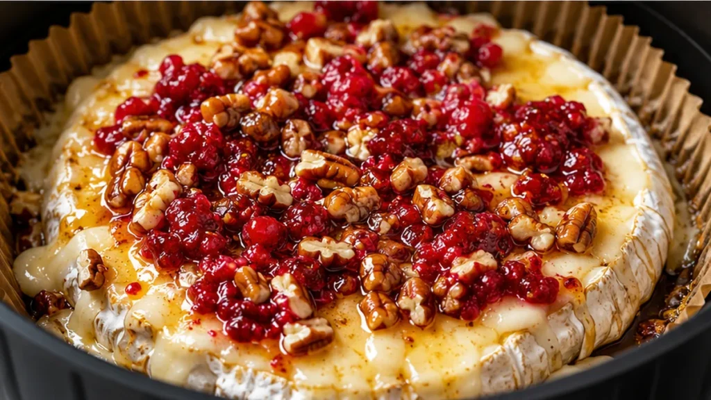 OMG! Melty Air Fryer Brie is Your New Obsession! Air fryer brie: bake this creamy, decadent appetizer in minutes. Melted to perfection, topped with hot honey an