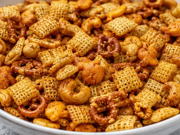 Crispy Air Fryer Chex Mix!