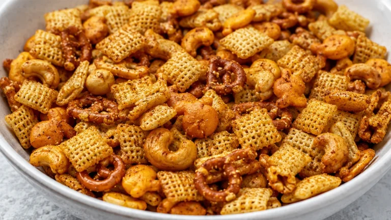 Crispy Air Fryer Chex Mix!