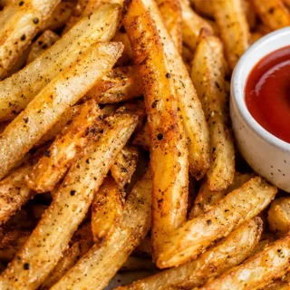 Crispy Air Fryer Fries: Snack Game Changer! Air fryer fries: Master perfectly golden and crispy french fries from frozen in under 20 minutes. A quick and easy s