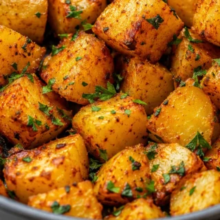 Crispy Air Fryer Potatoes: Breakfast Delight - Air fryer potatoes: cook perfectly crispy breakfast potatoes in under 30 minutes. Seasoned to perfection, they're