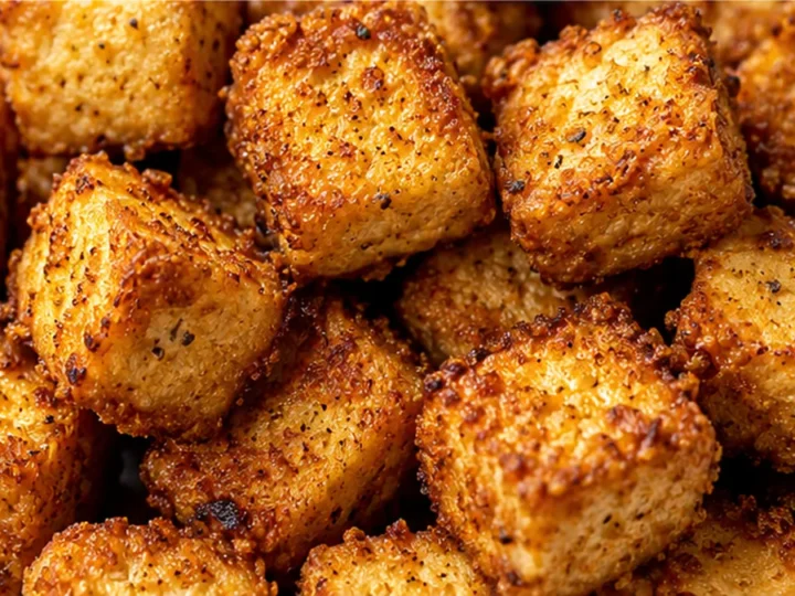 Crispy Air Fryer Tofu Nuggets