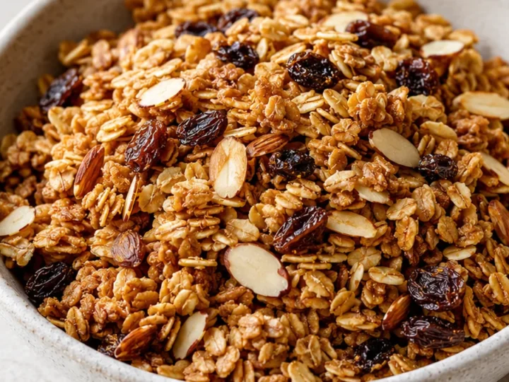 Crunchy Almond Granola: Morning Game Changer!